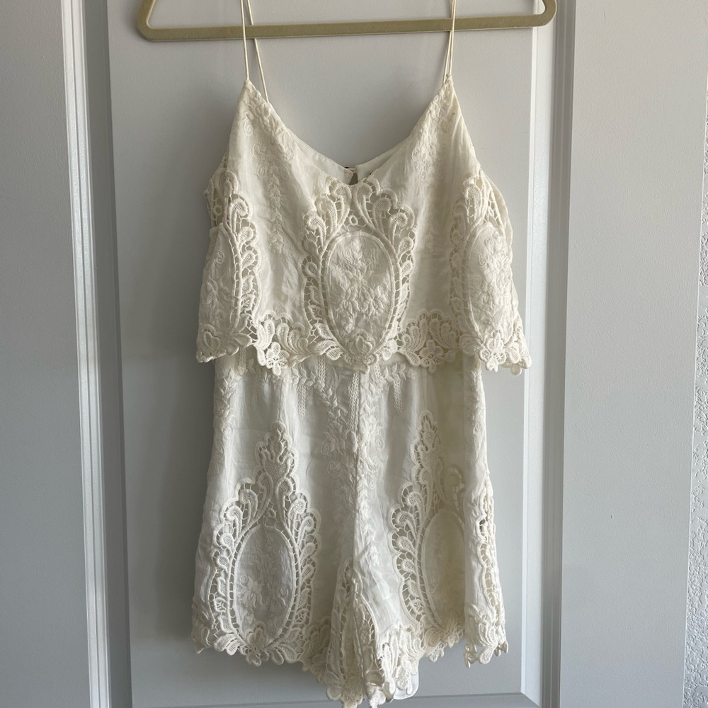Dolce Vita Lace Romper